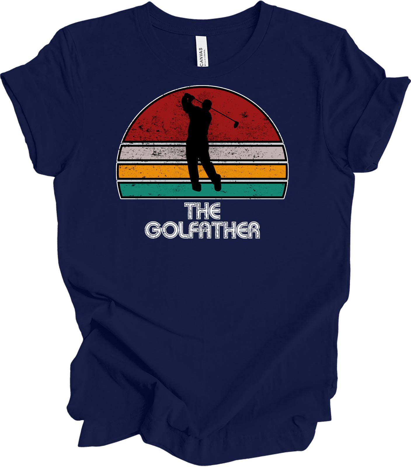 The Golfather Retro Golf T-Shirt - Vintage Style for Dads S
