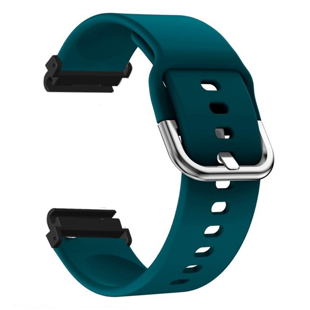 For Garmin Fenix 7S/6S/5S Watch Strap Silicone Breathable Replacement Bands with 20mm PC Connector