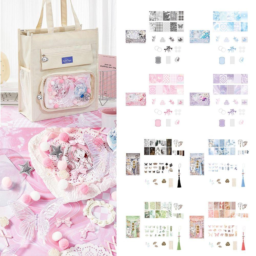 Wielokolorowy Papier Tła Sceny z Kreskówki Styl Chiński Akcesoria Dekoracyjne Itabag DIY Itabag