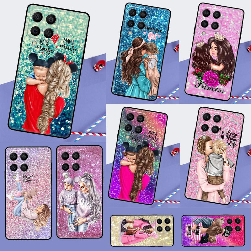 Baby Mom Girl For Samsung Galaxy M12 M13 M14 M15 M35 M55 M34 M54 M33 M53 M21 M31 M11 M32 M52 M06 M16 Case