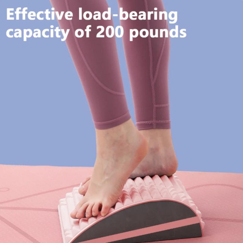 Lumbar Stretcher Pillow Massage Relaxation Lumbar Spine Relieve Yoga Spine Correction Stretching Waist Assist Exercise Equipment