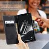 Wallet Case For iPhone 14 Pro Leather Flip Magnetic TPU Shell Case