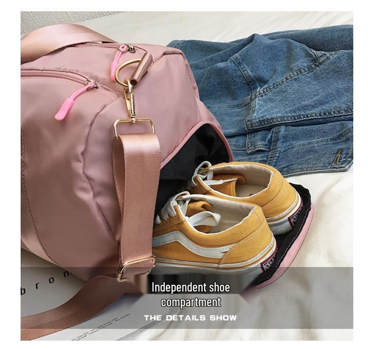 Women's Yoga Bag: Versatile, Spacious, Dry/Wet Separation, Travel/Gym Handbag, Custom Logo Available