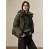 JIUZI ANNACO Casual Hooded Short Duck Down Jacket
