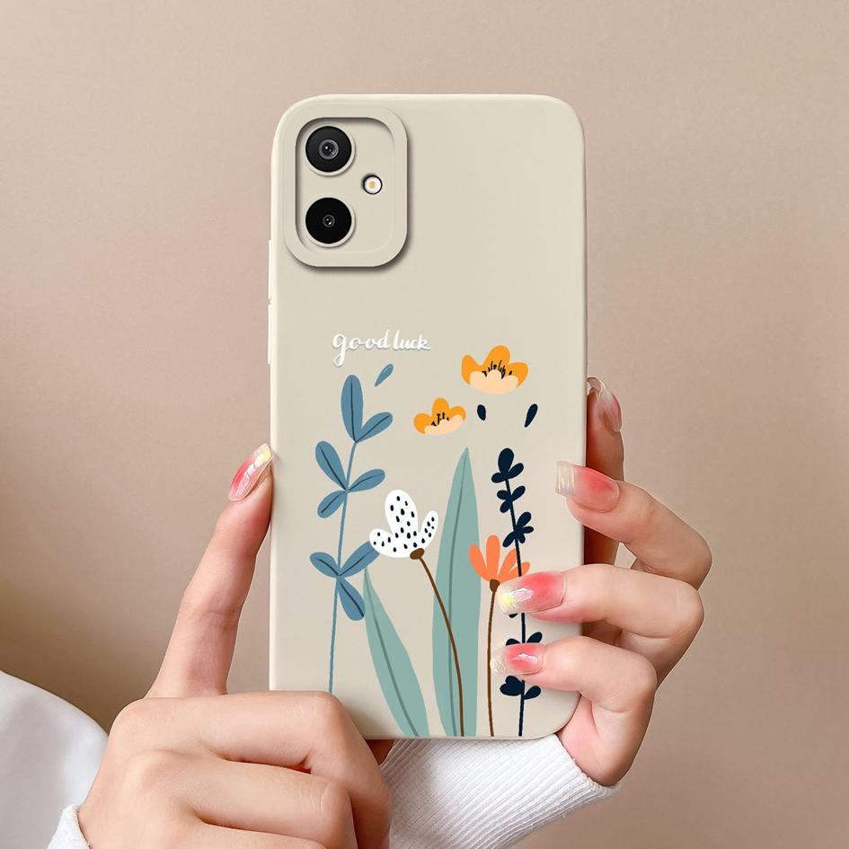 Casing For Samsung Galaxy M06 S25 Edge A06 F06 F16 M16 Beautiful Flowers Avocado High Quality Shockproof Silicone Protective Cases For Samsung Housing