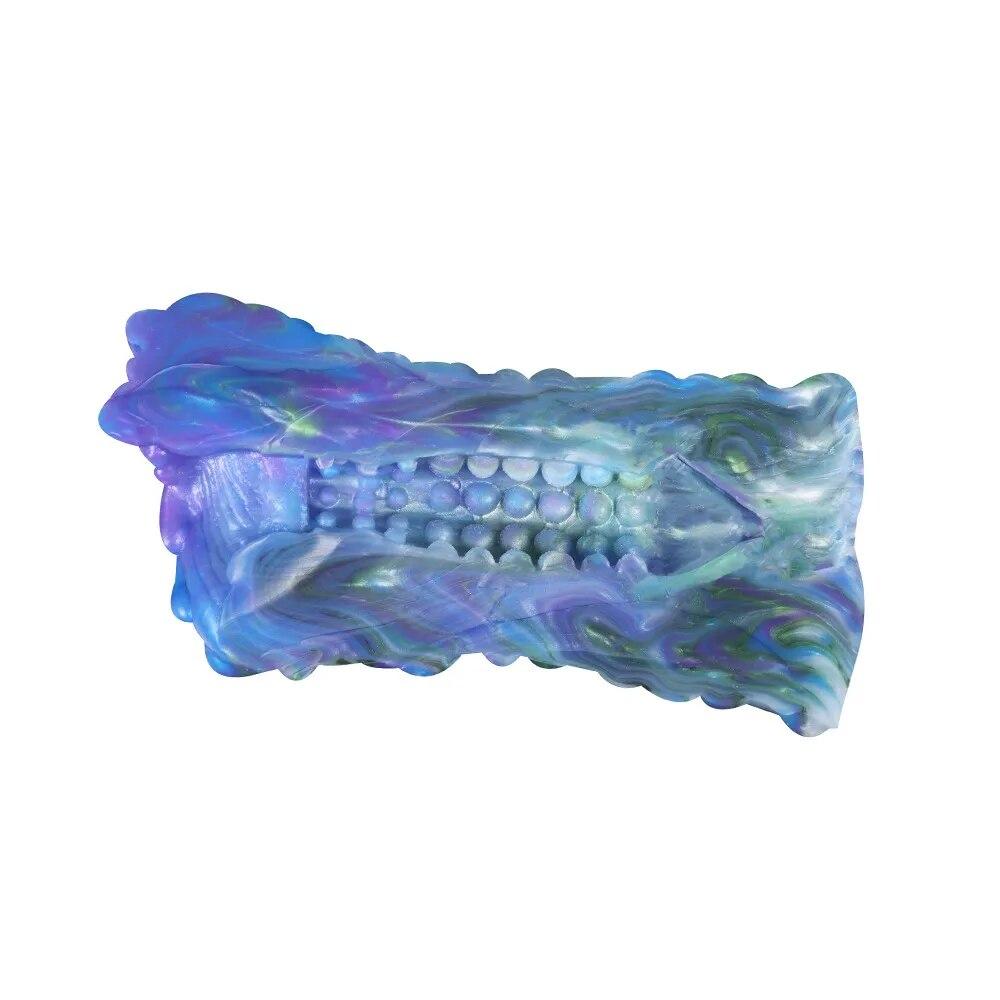 Water Squirting Masturbation Cup Silicone Masturbator for Men Manual Penis Training Sex Toy Pussy Anal Doll