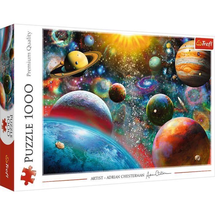 Puzzle 1000 éléments Cosmos - TREFL - Science et espace - Multicolore - Mixte