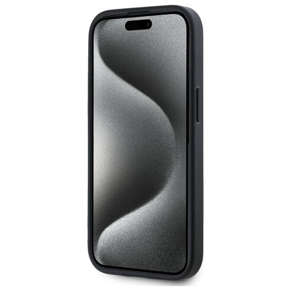 Dkny Dkhmp15Spghlme Iphone 15 6.1       Beżowy/Beige Hardcase Grained Metal Logo Magsafe