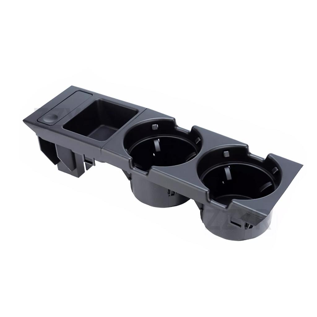 Black Front Center Console Cup Holder Coin Holder 51168217953 For BMW E46