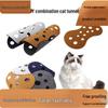 Felt Cat Tunnel Rolling Dragon: Combination Cat Bed and Pet Toy