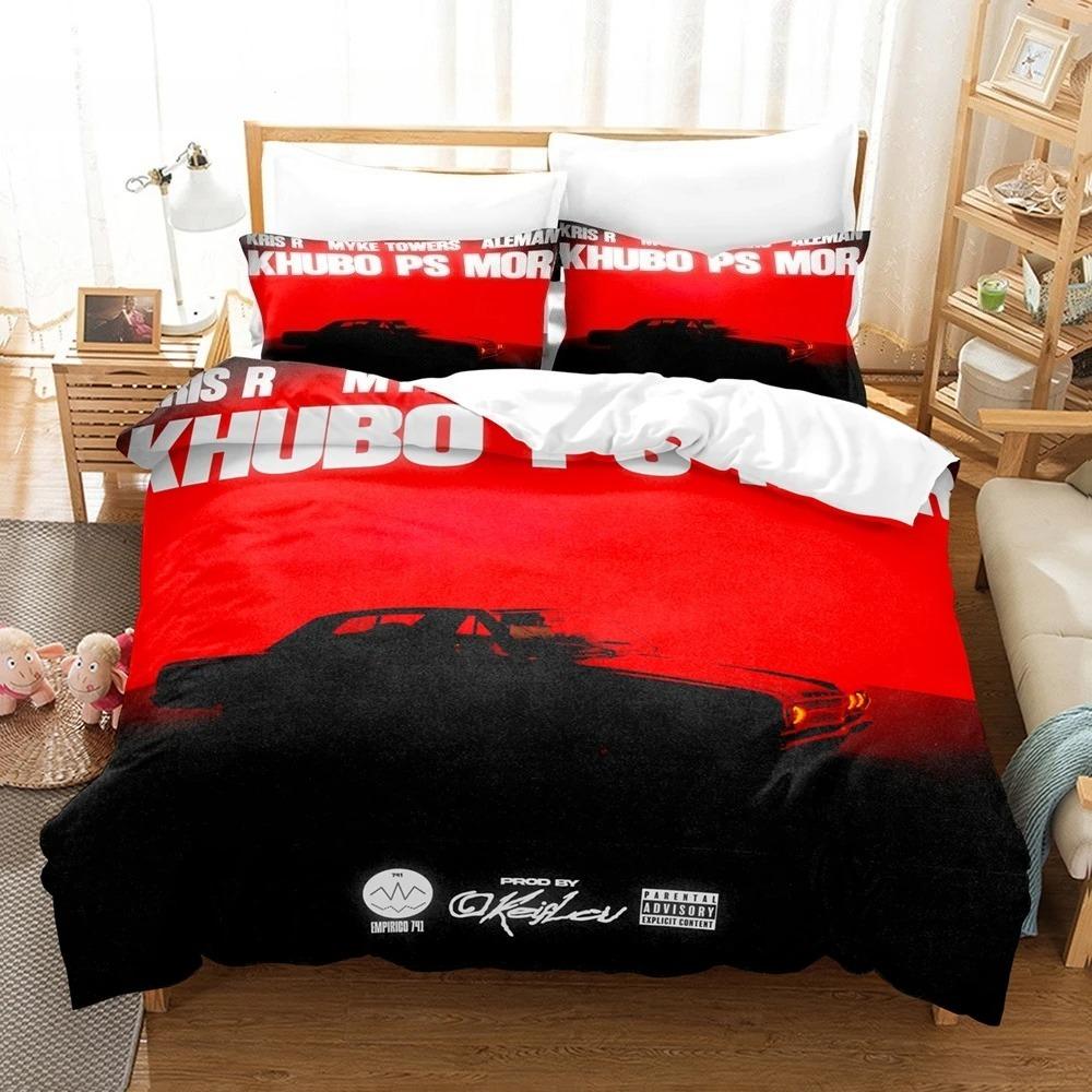 3D Print Rapper M-Myke Towers Bedding Set Single Twin Full Queen King Size Bed Set Adult Kid Bedroom Duvetcover Sets