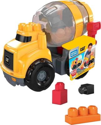 Mega Blocks Mega Blocks CAT Cementblandarbil för åldrarna 1 år och uppåt och GFG11 (MEGA BLOKS) [9 delar] [1 uppåt]