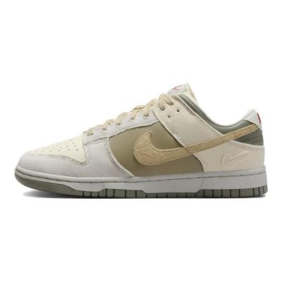 Dunk Low Light Bone Dark Stucco "Feminino" Tênis de Skate FZ4341-100