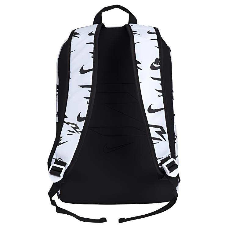 Nike Polyester Backpack Unisex Black/Pure White Casual N32433013GS-002
