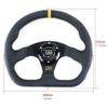 13inch Car Steering Wheel Universal 320mm PVC Aluminum Racing Sport Steering Wheel Fit To Most Cars Modification Accessories