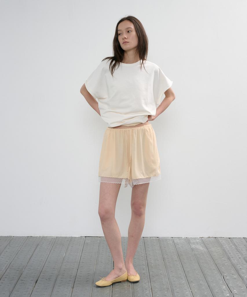 Jeonggamseutyudio Lace Short Pants_3 Color