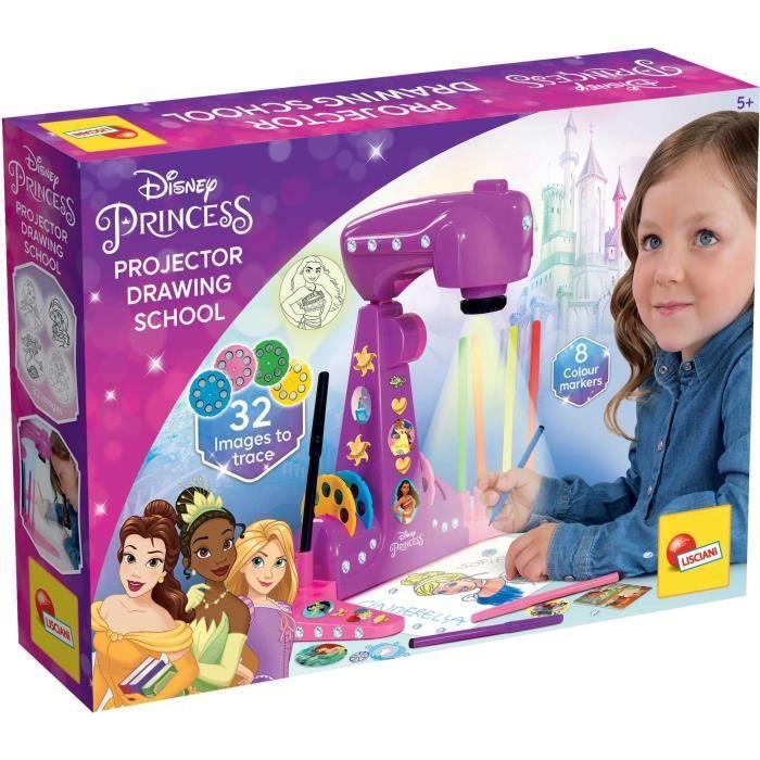 Projecteur de dessins - LISCIANIGIOCHI - PRINCESSES - Accessoires Inclus, Modèles Princesses
