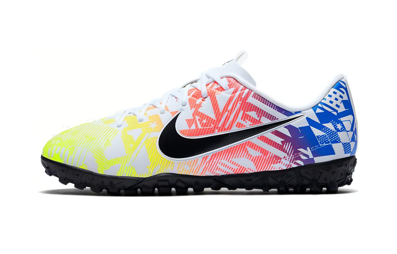 Найк Неймар-младший. X Mercurial Vapor 13 Academy TF Jr. Prismatico Game AT8144-104 35.5