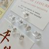 10pcs Transparent Thumbtack Refrigerator Magnet Kitchen Hoto Wall Message Board Magnetic Stickers Office Blackboard Decor Magnet