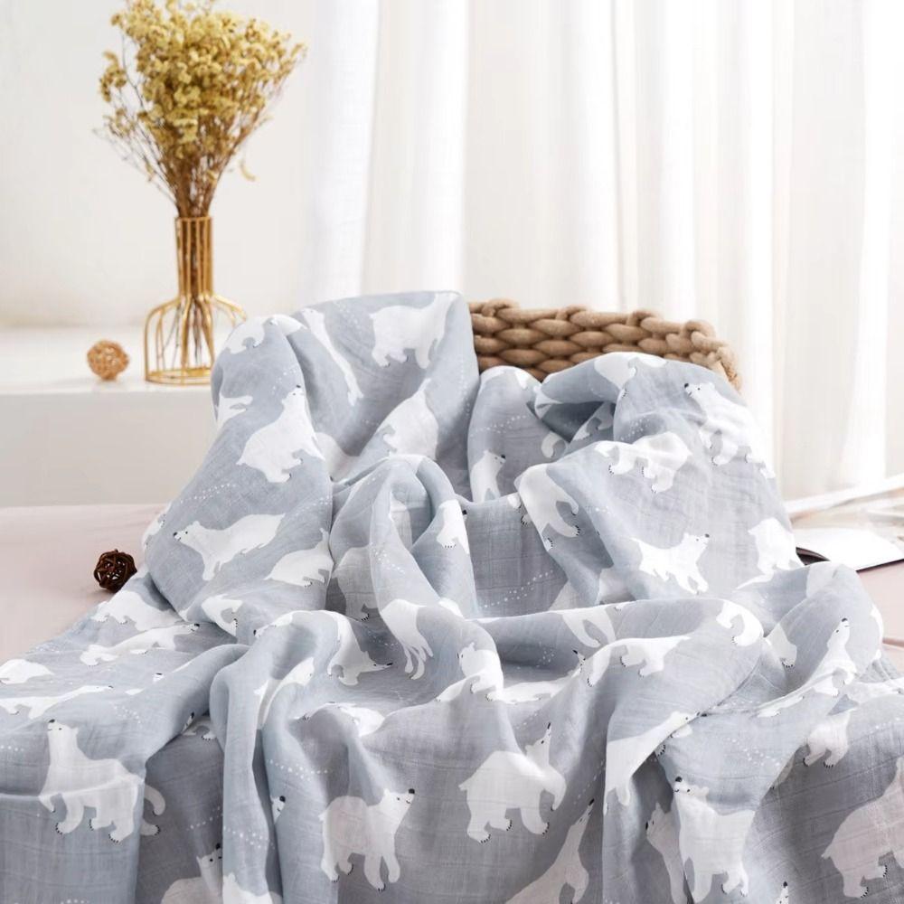 Soft Baby Wrap Sleeping Bag Cotton Baby Stroller Cover Baby Swaddle Blanket  Baby Stroller