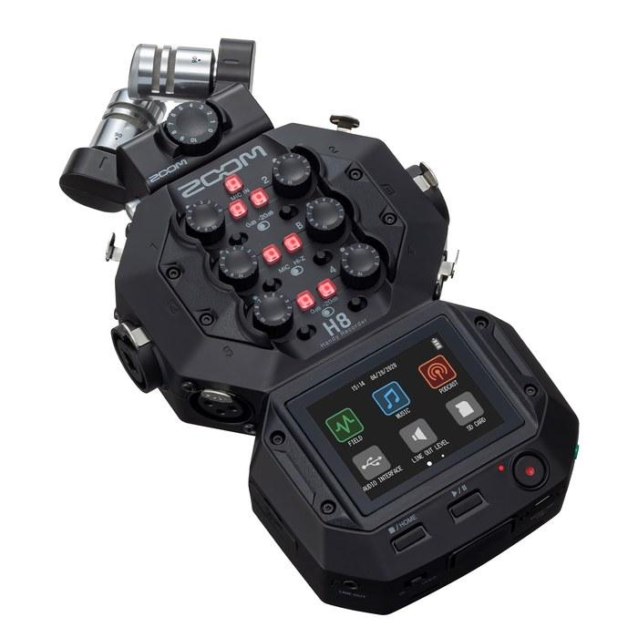 ZOOM H8 Handy Recorder, 12-Track Recording