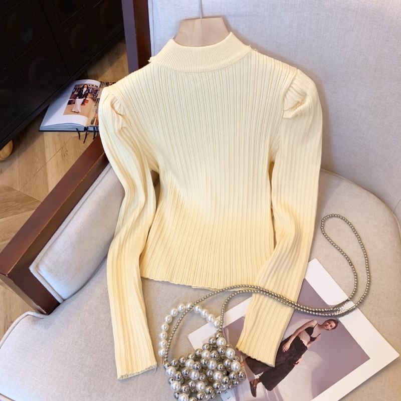 Autumn and Winter Sexy Lace V-neck Knitted Sweater for Women Fashion Slim Fit Base Pullovers Sweaters Women Elegant Solid Casual Knitwear Jumper 25567