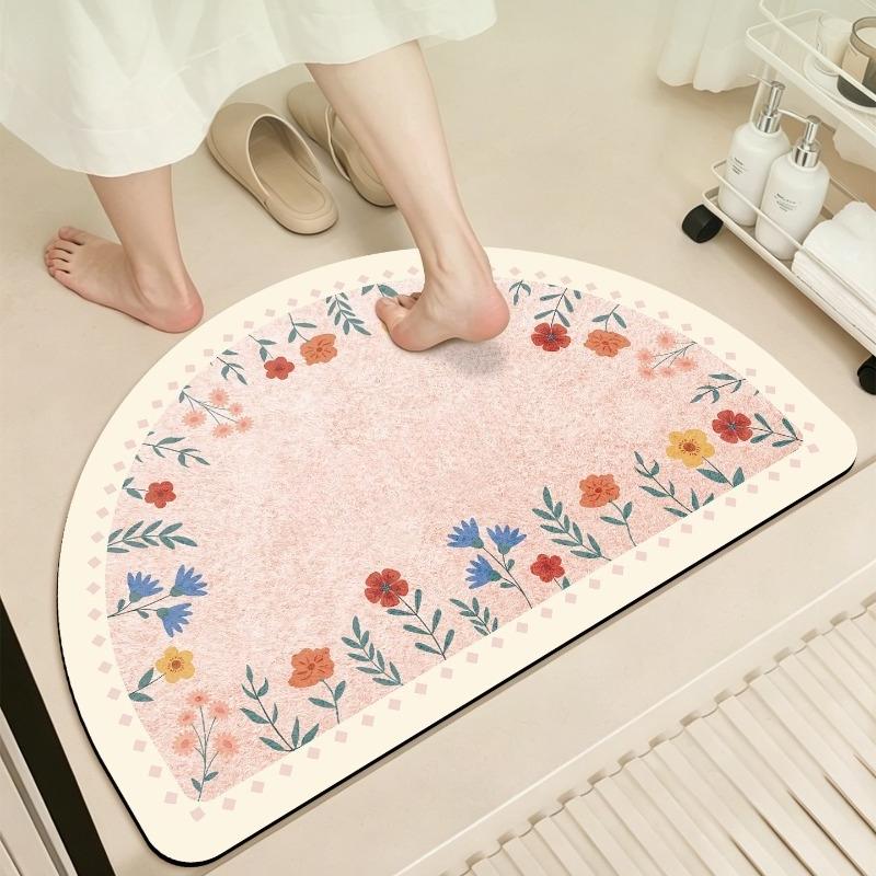 Bathroom absorbent diatom mud toilet doormat toilet toilet floor mat toilet carpet
