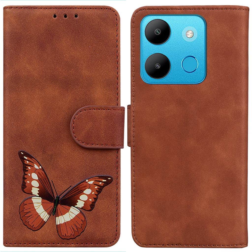 Stylish Tpu+pu Case For Samsung Galaxy A13 Red/black/green/pink/purple/brown