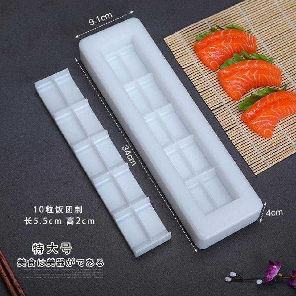 Sushi Molds for Commercial and Household Use, Hand-held Warship Rice Press Molds, Rice Ball Molds