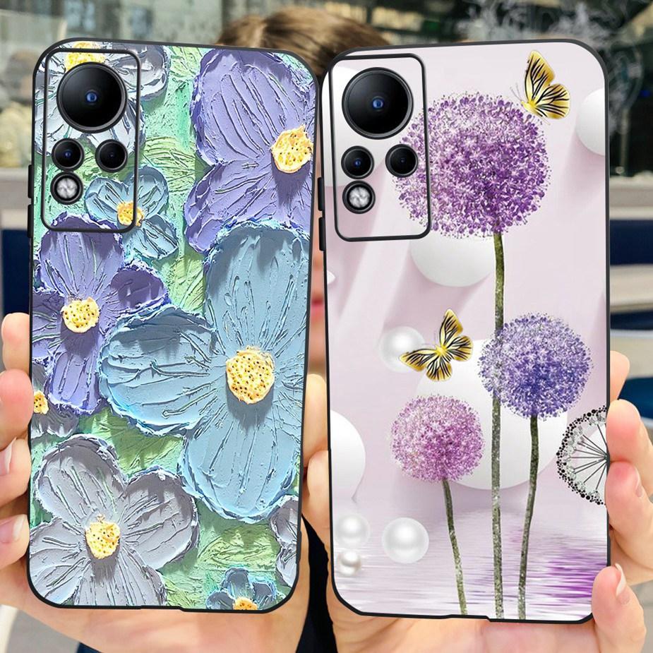 For Infinix Note 11 Case X663 X663B Cute Fashion Painted Cover Case For Infinix Note 12 Note12 Note11 X663C Soft TPU Fundas Capa