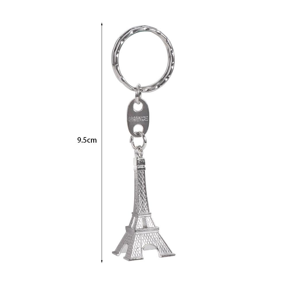 Fashion Eiffel Tower Bag Pendant Vintage Paris Keyring France Tower Keychain  Hanging Accessory