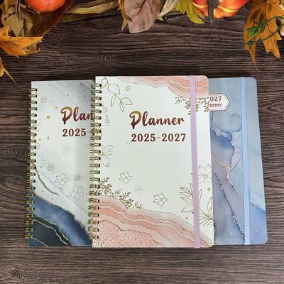 2025-2027 Månadsplanerare/kalender - Månadsplanerare 2025-2027, jan. 2025 - dec. 2027, 3-års månadsplanerare
