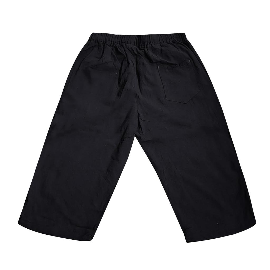 Men Home Outdoor Fashion Casual Basic Loose Breathable Quick-drying Pants