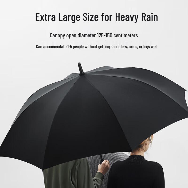 Classic Black Large Golf Umbrella