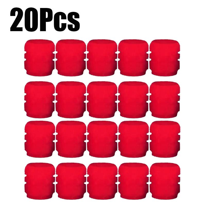 1-20 STÜCKE Leuchtende Auto-Reifenventilkappen Fluoreszierende Nachtleuchtende Dekoration Motorrad Fahrradrad Düse Staubdicht Reifenventilschaftkappen