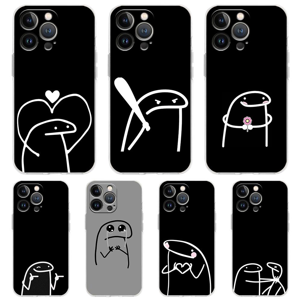 Cute Cartoon Matchman Luxury Phone Case For iPhone 16 15 14 13 12 11 Pro Max XS X XR SE 7 8 Plus Soft Silicone Clear Cover