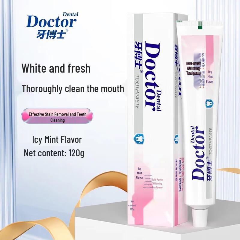

Dr. White Multi-Effect Whitening Toothpaste