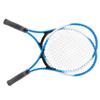 Iron Alloy Children Tennis Racket Beginner Practice Racquet with Ball and Carry Bag(Blue)