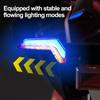 Flowing Water Type Turn Lights LED Signals Lights Indicator Blinkers Flashers Amber Color Universal Motorcycle Accessories