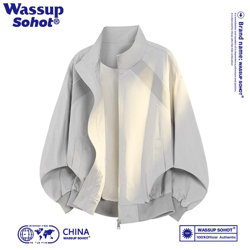 Wassup Sohot Men s Deconstructed Flight Jacket 3XL