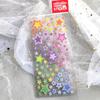 Gold Glitter Spark Heart Star Animal Cown DIY Stickers Self-adhesive New Year Gift for Kid Face Scrapbook Decora Bright Stickers