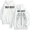 2021 European and American dark style sweatshirt women's hoodie goth couple hip hop Harajuku large size women's top