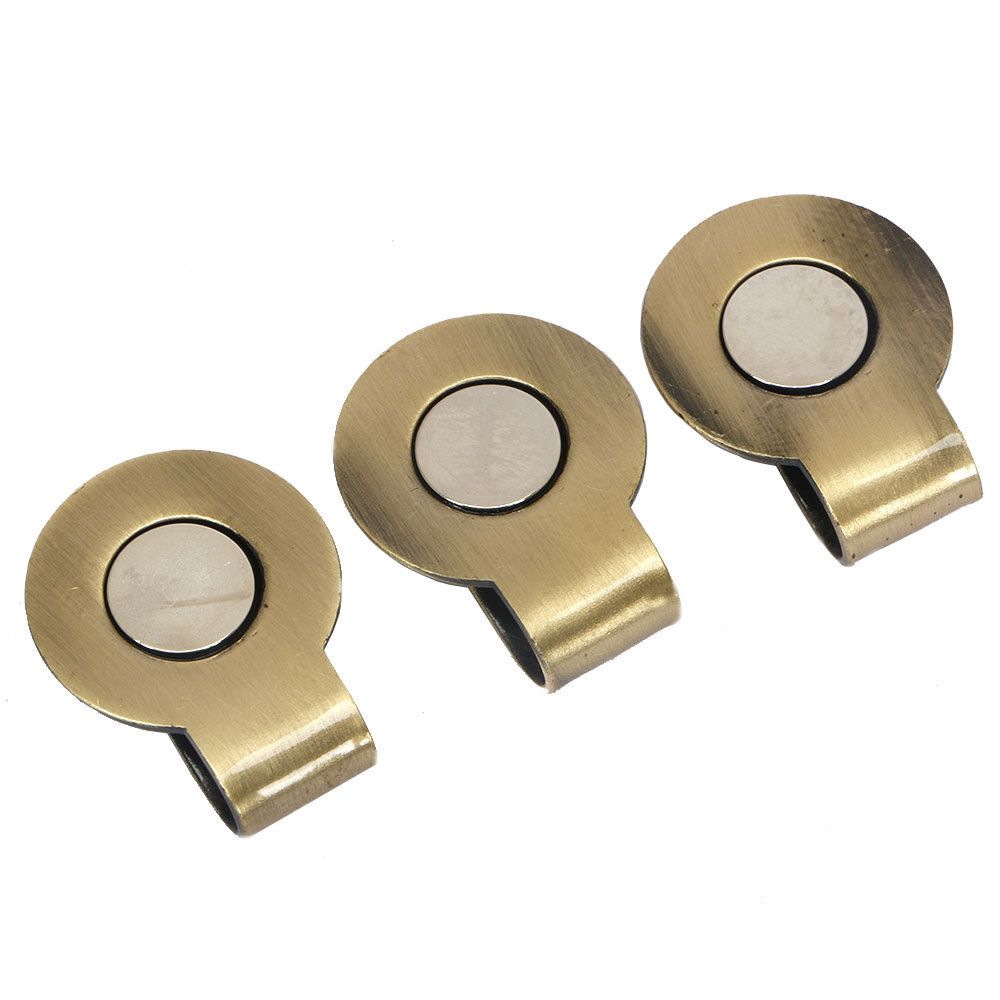Ball Marker Holder Metal Golf Marker Golf Hat Clip Golf Ball Marker Magnetic Cap Clip Golf Cap Clip
