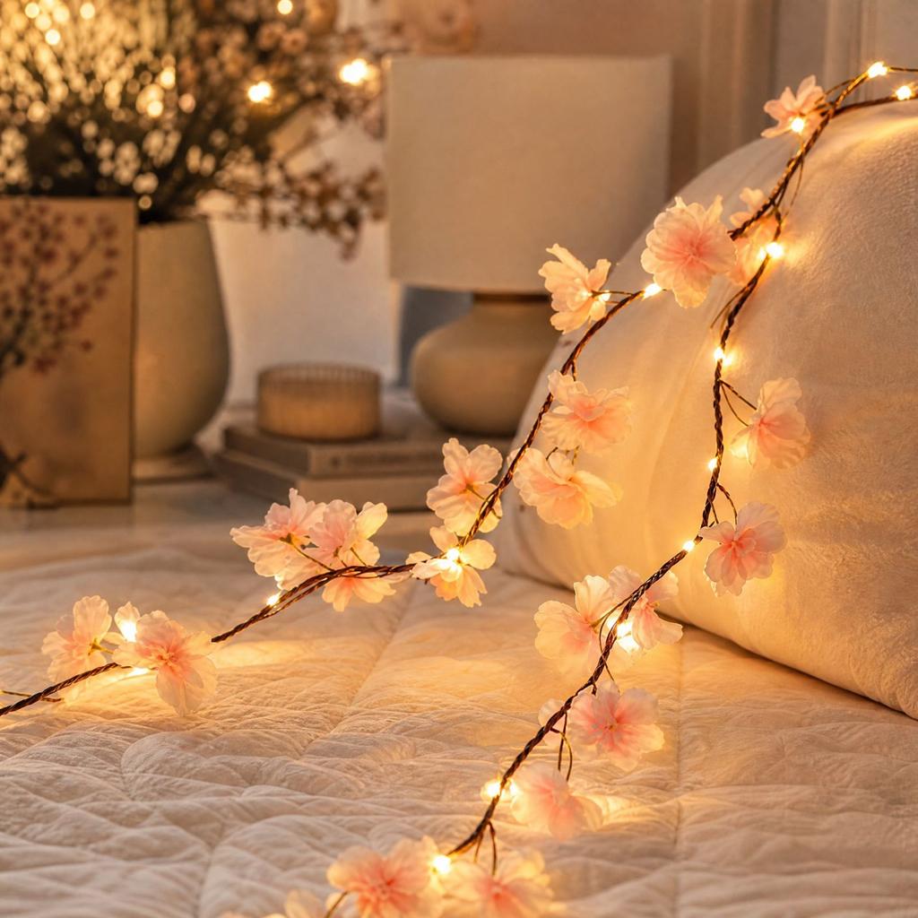 Lichter, künstliche Zweige Dekorationslichter für Schlafzimmer und Wohnzimmer