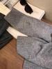 Celebrity Style Hedgehog Embroidery Cashmere Polo Collar Knitwear Women's Spring Autumn Loose Sweater Base Layer Wool Sweater