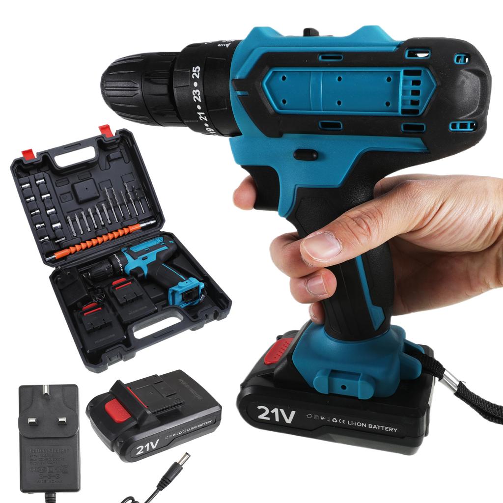 Cordless Drill Machine With Lithium Battery For Long Lasting Smart Steel Portable Cordless Drill
