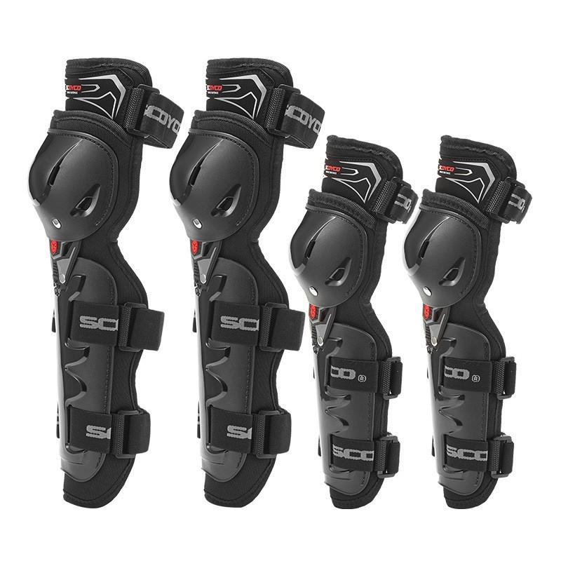 Scoyco K11H11-2 Motorcycle Knee Elbow Protector Set Off-Road Racing Cycling Protective Gear Safety Equipment