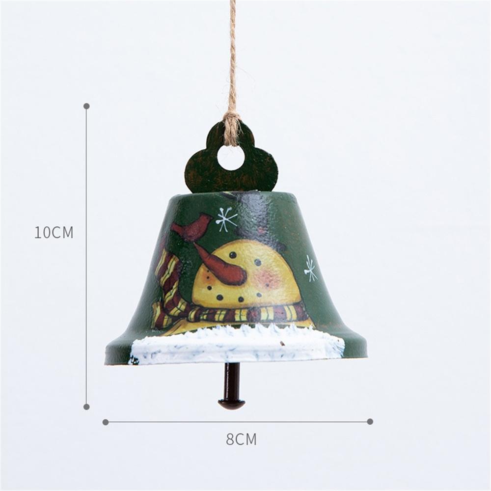 Christmas Bell Hanging Santa Bell Jingling Bell Lightweight For Gift-Giving Office Decor Holiday Decor