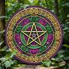 Rustic Hexagon Star Metal Wall Art 8x8 Inch Farmhouse Vintage Tin Sign For Bar Cafe Kitchen