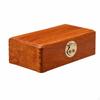 Wooden Jewelry Box Handmade with Hinged Lid for Women, Travel